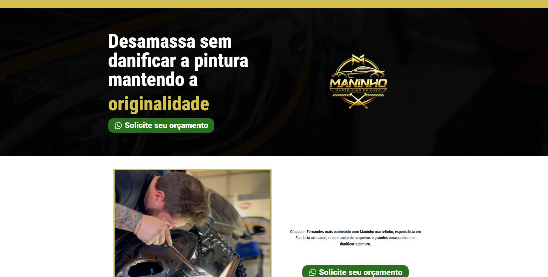 Maninho Martelinho de Ouro